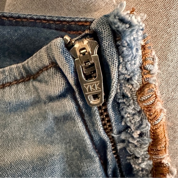 Large I.AM.GIA Flare Denim - Light Wash 34” Inseam - Picture 2 of 13